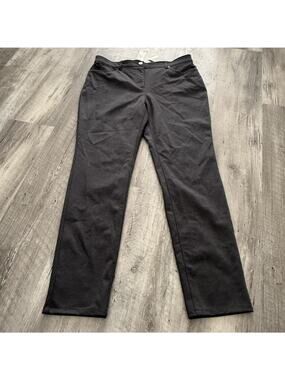 Chicos THE SO SLIMMING PEYTON Pant 28.5in SH PANT BASIC Gray Sz 1 S NEW